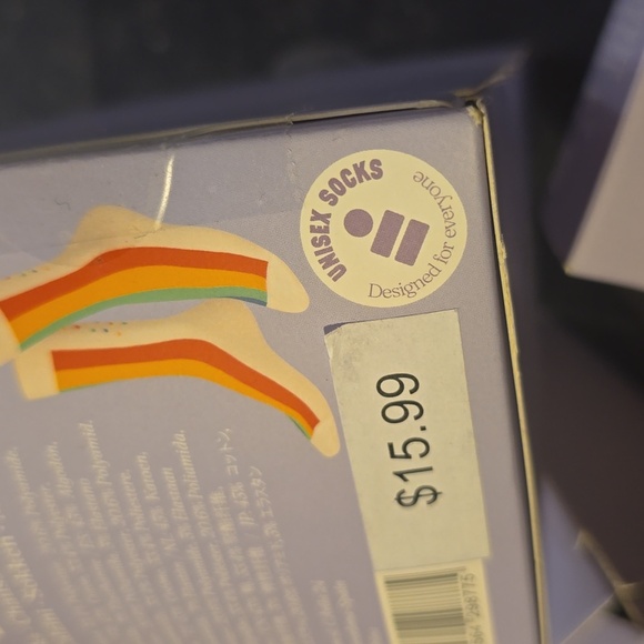 ❤️BUY 2 GET 1 FREE Eat My Socks Rainbow Cake Unisex Socks, Retail $15.99US - Picture 14 of 14